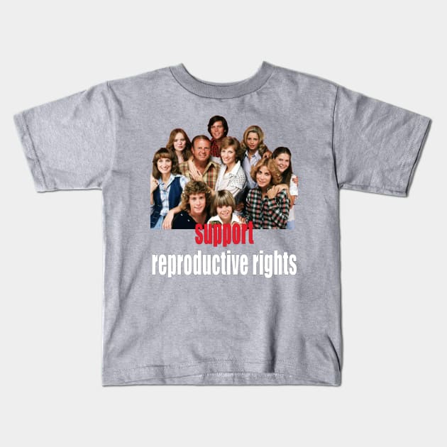 Support Reproductive Rights Kids T-Shirt by Gen-X Memories